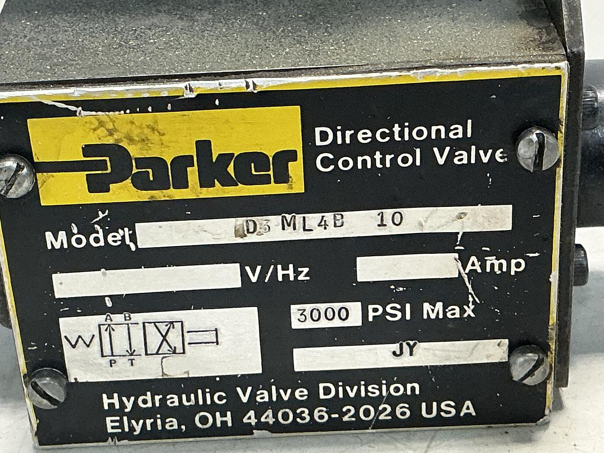 Used PARKER D3ML4B 10