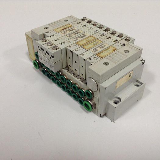 Used NUMATICS Manifold w/ Valves 02FBW4Z3ML000F Used