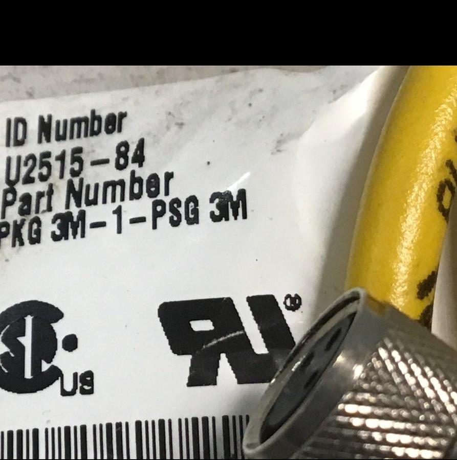 Used TURCK ELEKTRONIK Cord Set U2515-84 USED