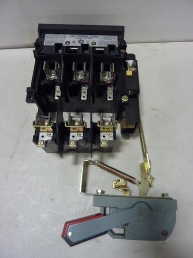 Used ALLEN BRADLEY 30 Amp Disconnect Switch 1494V-DS30 SER A #57390