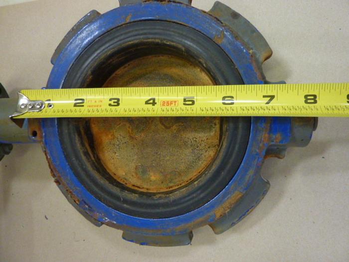 Used GRINNELL 4" Butterfly Valve WC-8101-3-4IN #60334