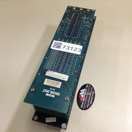 Used JOHN BROWN Circuit Board 10001811 Used