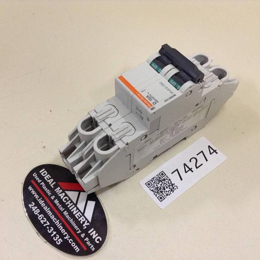 Used MERLIN GERIN 15 Amp Circuit Breaker C60 D-15 #74274