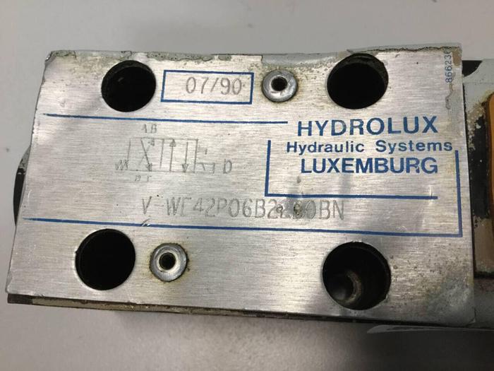 Used HYDROLUX Valve V-WE42P06B22B0BN #98859