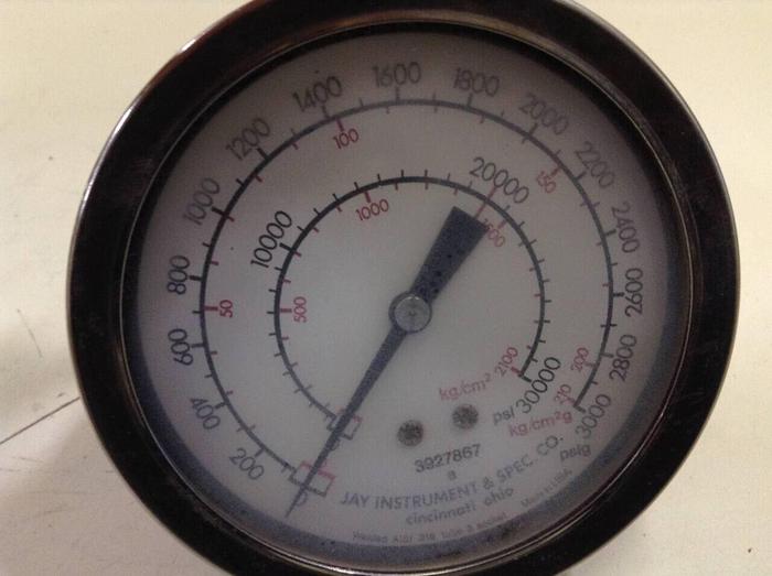 Used JAY INSTRUMENTS Gauge 250-2456-B #87309