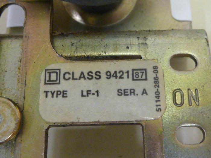 Used SQUARE D Door Mechanism 9421LF-1 #57258