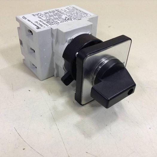 Used BENEDIKT & JAGER Motor Disconnect Switch LTS40 Z A3 #87742
