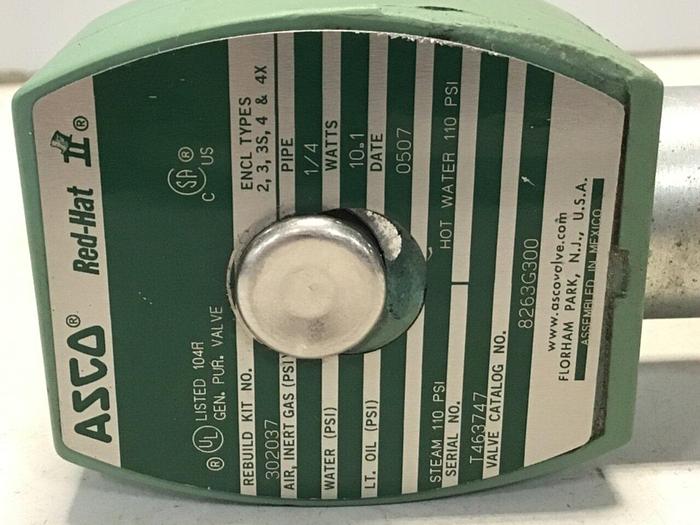 Used ASCO Valve 8263G300 #128674