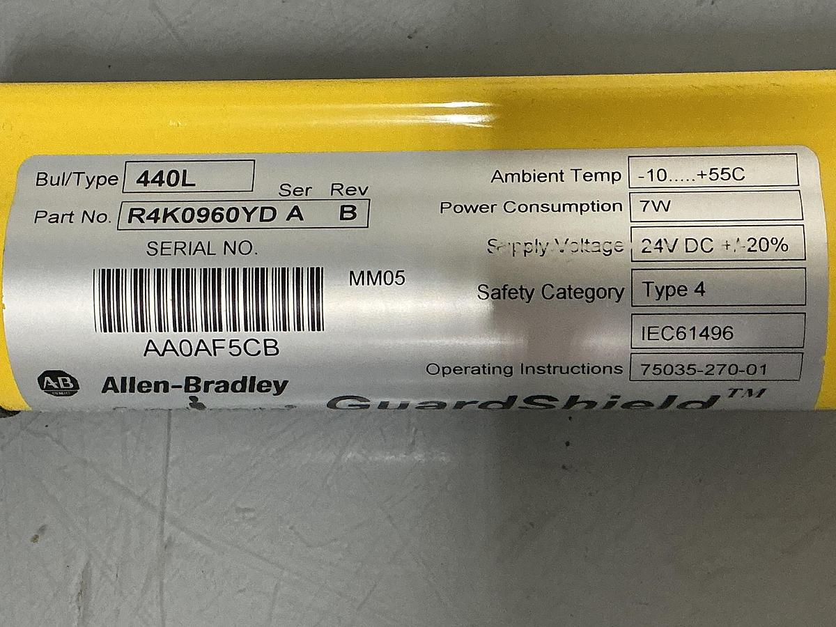 Used ALLEN BRADLEY R4K0960YD