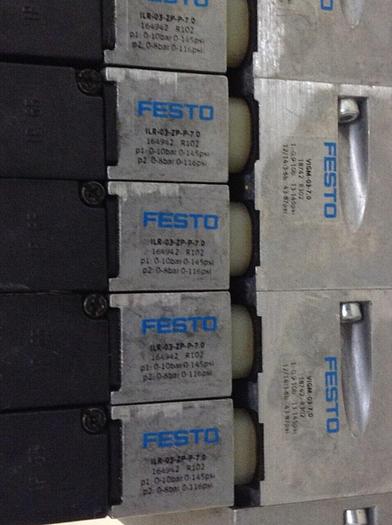 Used FESTO Control Block w/ Valves IFB8-03 #70458