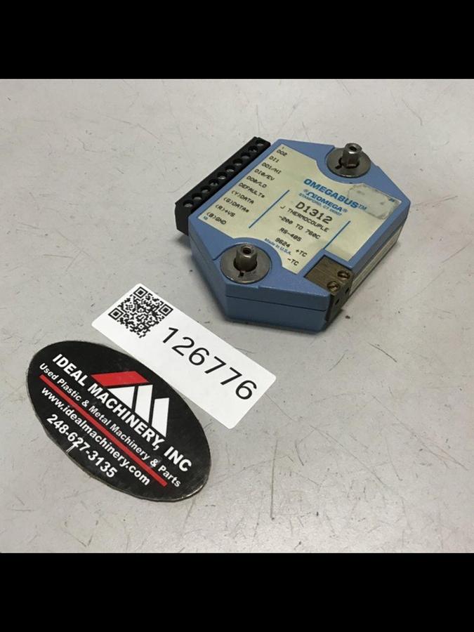 Used OMEGA J Thermocouple D1312 Used 