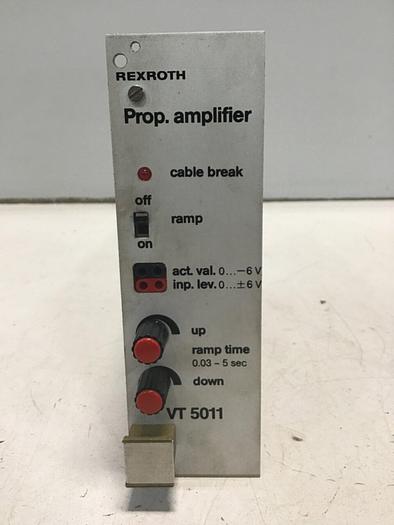 Used REXROTH Proportional Amplifier Board VT5011 S30 R5 Used