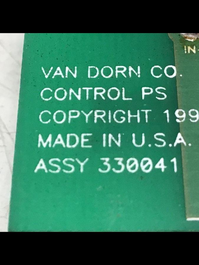 Used VAN DORN Circuit Board 330041 PC330-041 Used