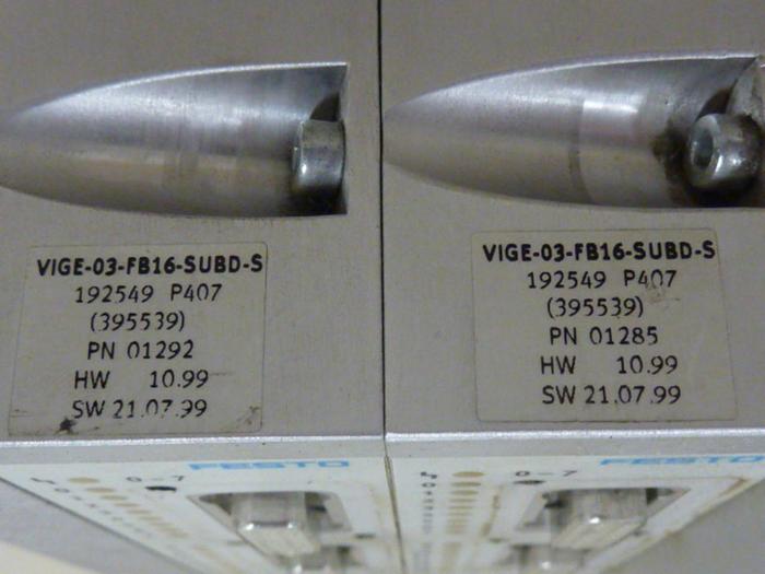 Used FESTO Control Block w/ Valves IFB8-03 #52809