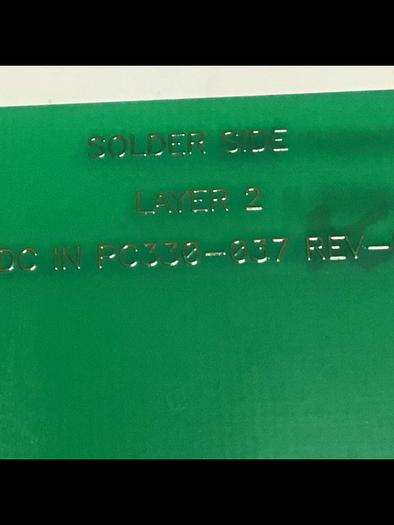 Used VAN DORN DC Input Board 330037 PC330-037 Used