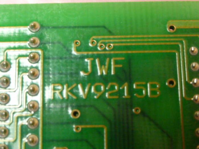 Used JWF Circuit Board RKV9215B #33961