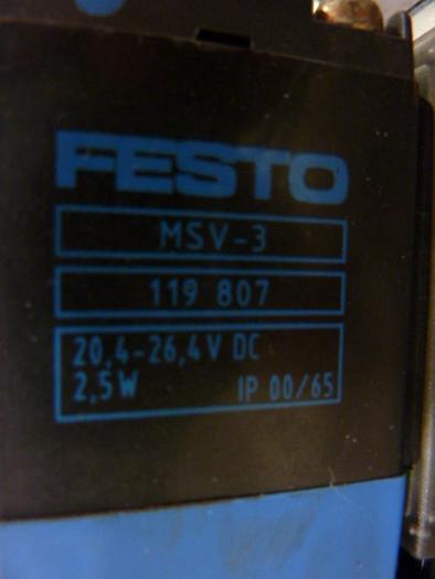 Used FESTO Control Block / Valve Terminal IFB8-02 #52765