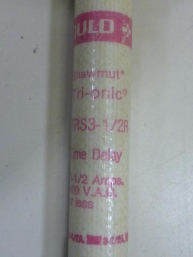 Used GOULD / SHAWMUT 3 1/2 Amp Fuse TRS3-1/2R #62440