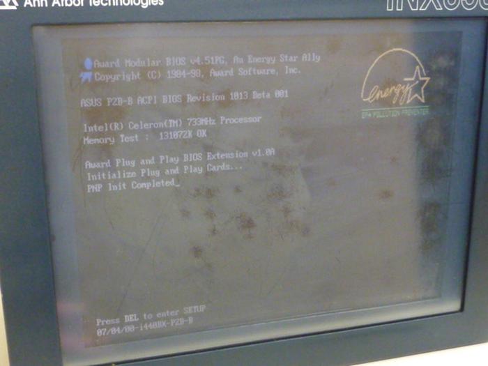 Used ANN ARBOR Operator Panel INX85TTC733-XTFT Used