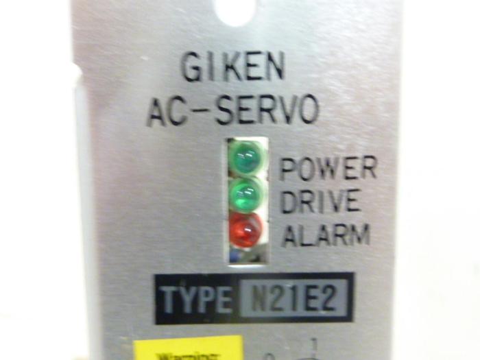 Used GIKEN Servo Drive AU3504 N21E2 #45669