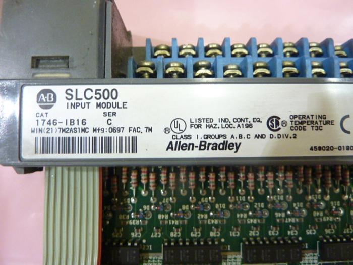 Used ALLEN BRADLEY Input Module 1746-IB16 SER C #51315