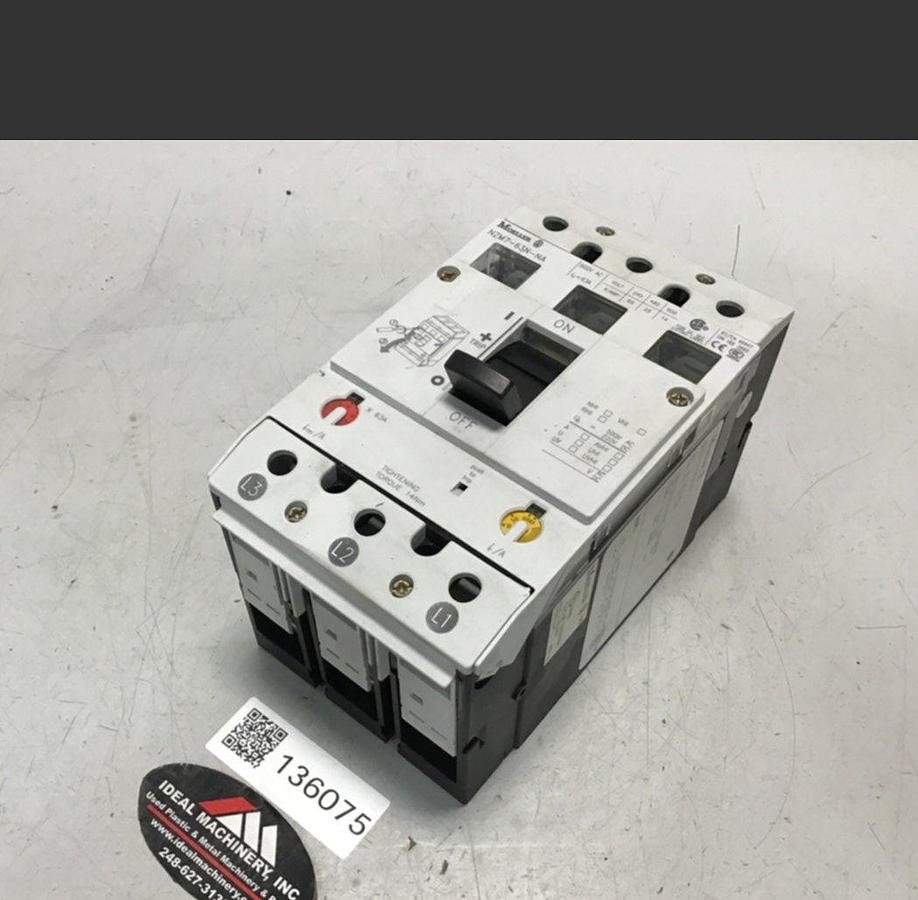 Used MOELLER 63 Amp Circuit Breaker NZM7-63N-NA USED