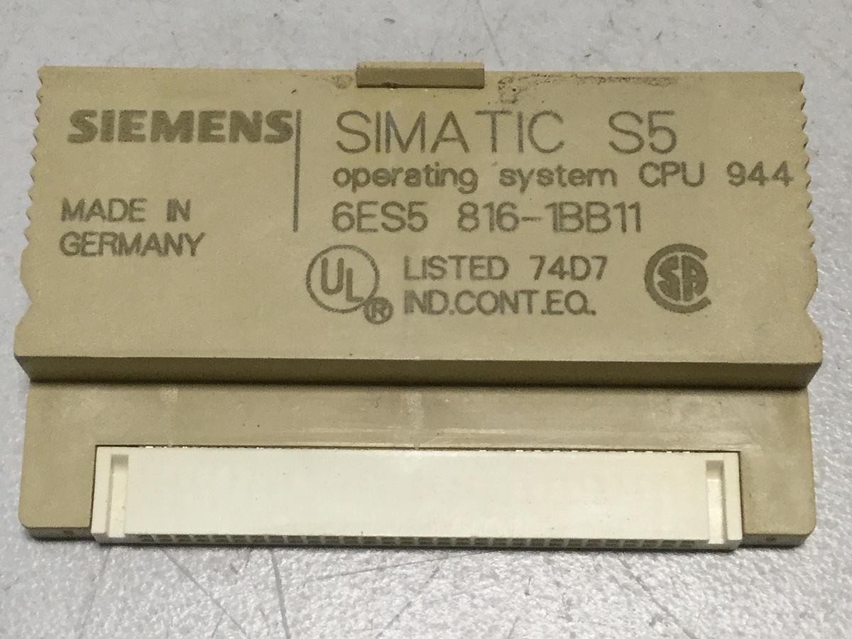 Used SIEMENS Memory Card 6ES5 816-1BB11 #107248