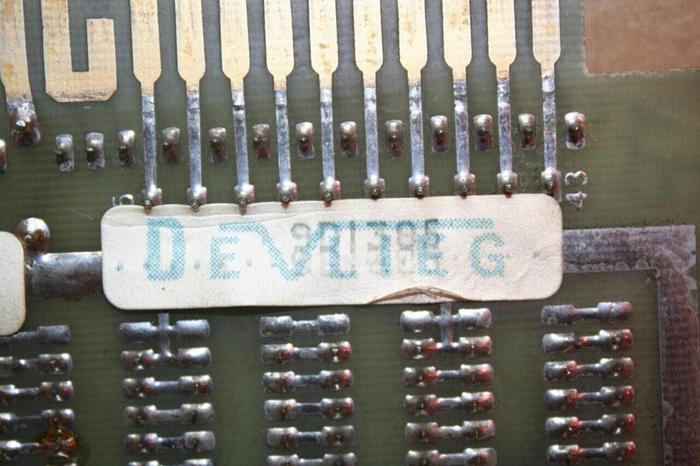 Used DEVLIEG Circuit Board 9D1385 #20708