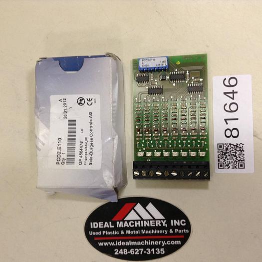 Used SAIA Digital Input Module PCD2.E110 Used