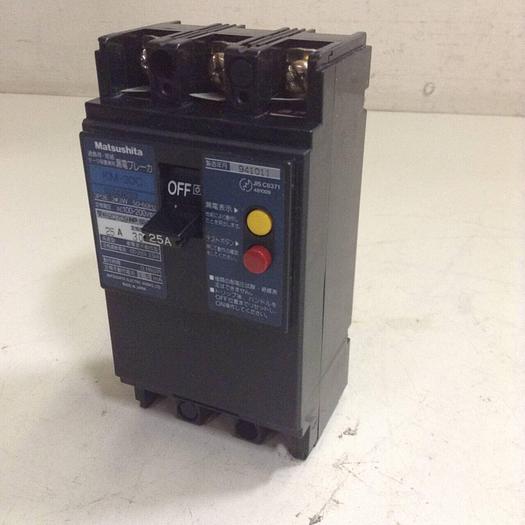 Used MATSUSHITA ELECTRIC 25 Amp Breaker KM-30C-25 #85072