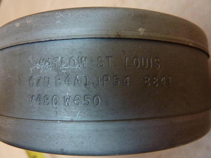 Used WATLOW 650 Watt Heater Band B4A1JP54 8841 #24708