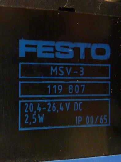 Used FESTO Control Block / Valve Terminal IFB8-02 #52846