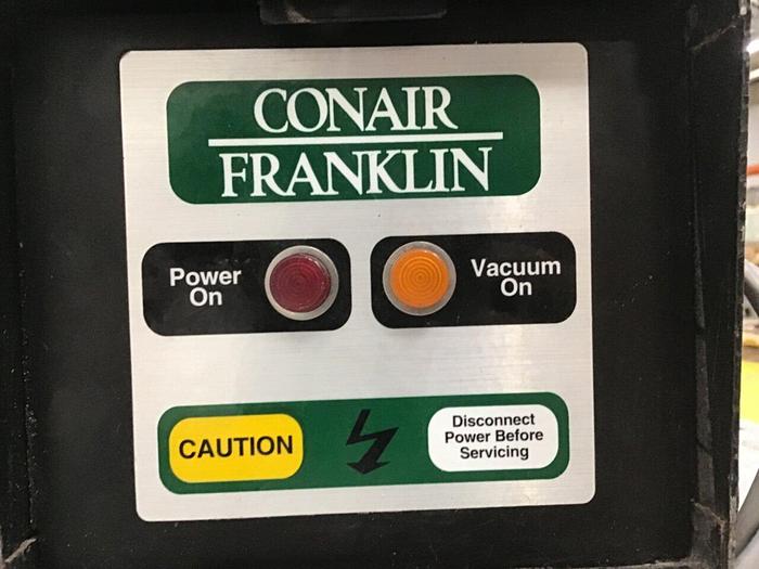 Used CONAIR FRANKLIN Vacuum Loader Receiver SC0117804 USED #135743