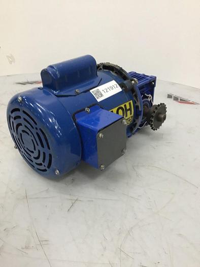 Used LEESON ELECTRIC CO 1/3 HP Motor C4C17FC29B #121912