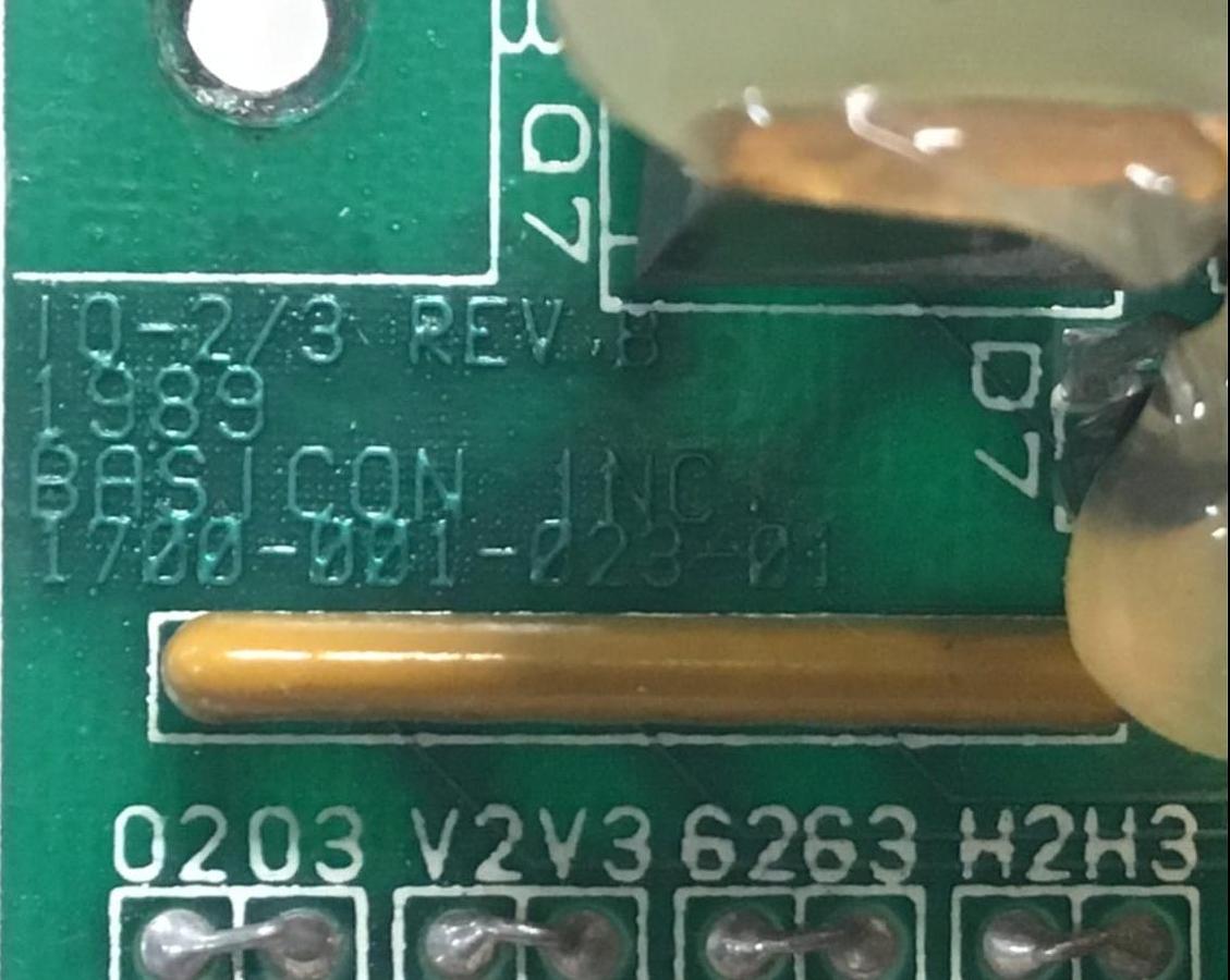 Used BASICON Circuit Board 1700-001-023-01 USED