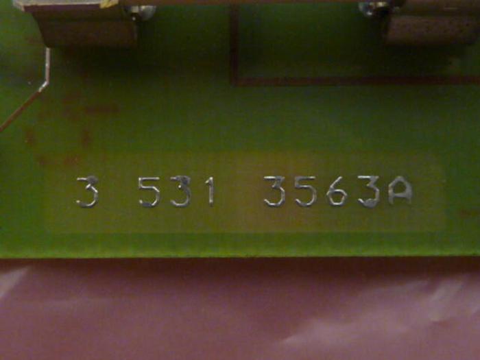 Used CINCINNATI MILACRON Output Board 3-531-3563A #36307