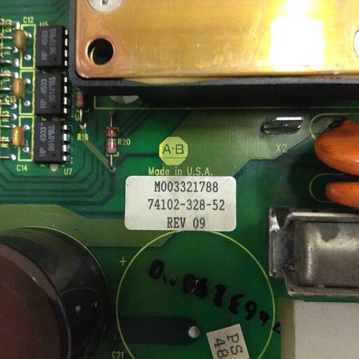 Used ALLEN BRADLEY Communication Board 74102-328-52 #78440
