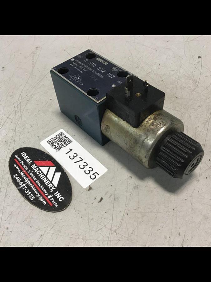 Used BOSCH Valve 0 810 092 107 #137335