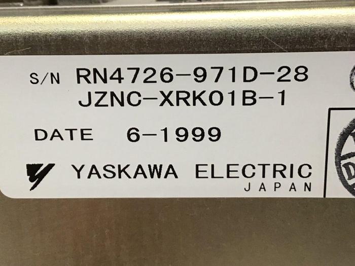 Used YASKAWA Robot Controller JZNC-XRK01B-1 Used