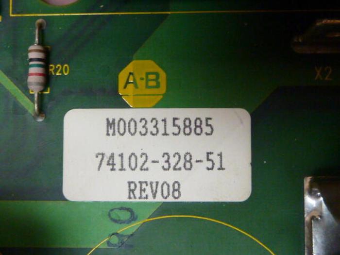 Used ALLEN BRADLEY Axis Power Board 74102-328-51 AXIS #36206
