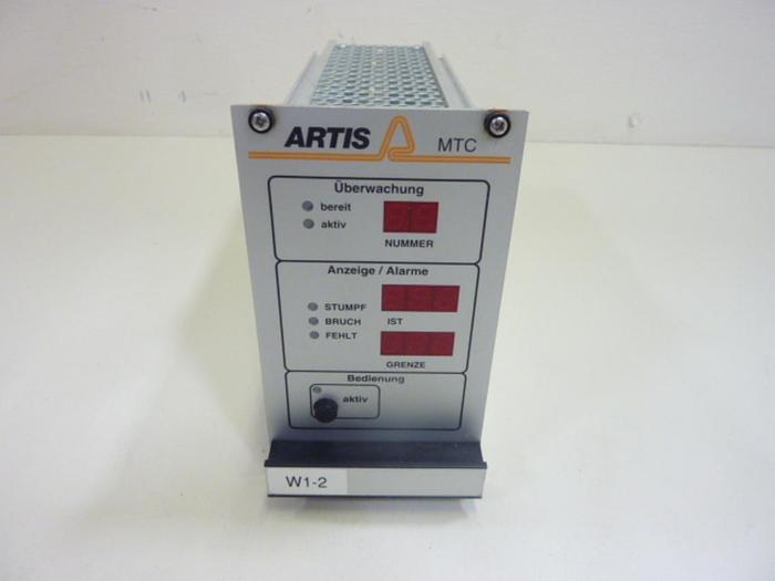 Used ARTIS Monitoring Control Module MTC-W1-2 #44057