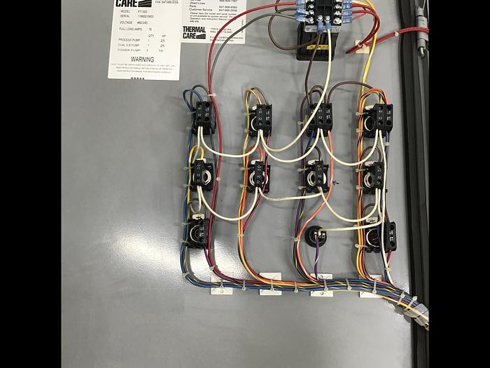 Used THERMAL CARE Pump Tank Control Cabinet PT1300 / CC Used #143429