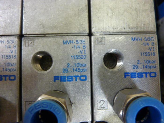 Used FESTO Control Block / Valve Terminal IFB8-02 #61260