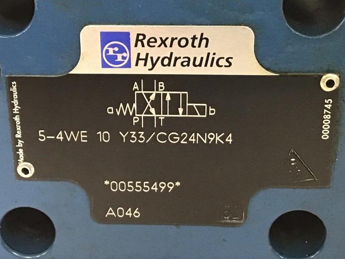 Used REXROTH Valve 54WE10Y33/CG24N9K4 USED