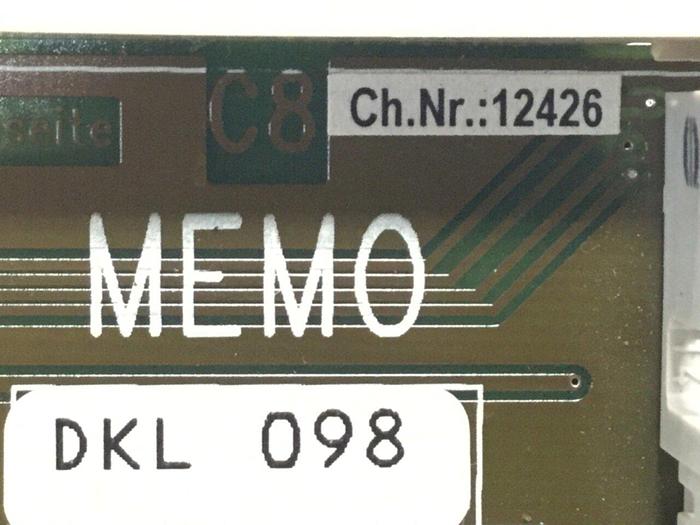 Used SIGMATEK CPU Base DKL098 05-024-098-D #100629