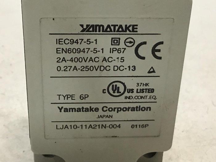 Used YAMATAKE Limit Switch LJA10-11A21N-003 #121731