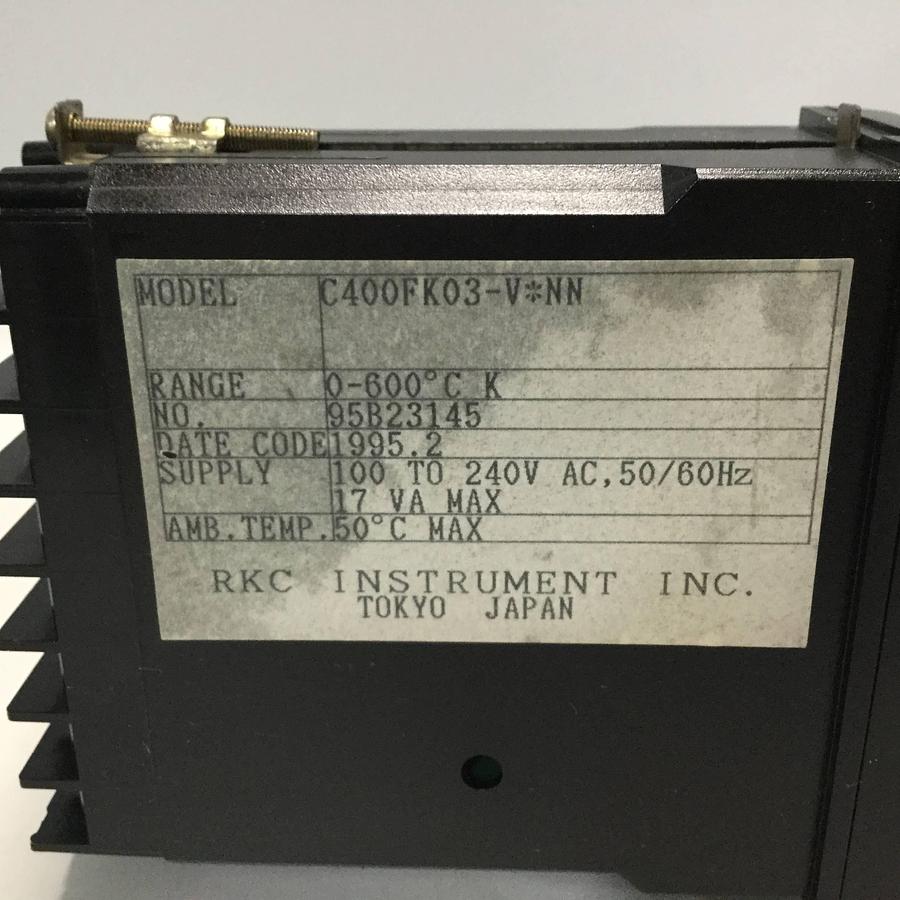 Used RKC Temperature Control REX-C400FK03VNN USED