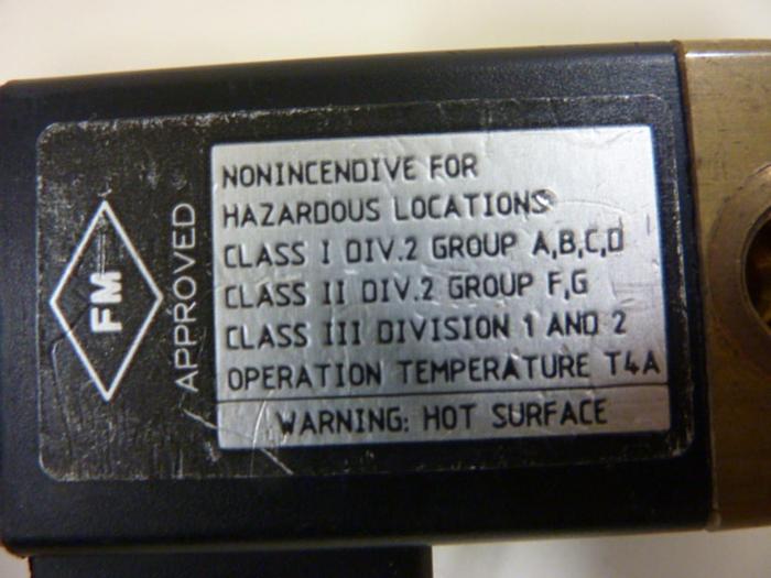 Used BURKERT EASY FLUID CONTROL SYS Valve 311-C-5/64-FPM-BR #53081