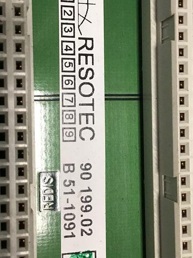 Used RESOTEC Backplane Board 90199.02 #138326