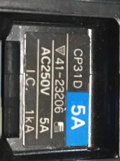 Used FUJI ELECTRIC Circuit Protector CP31D-2A #119678